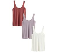 Next Haut violet / lie de vin / blanc, Taille 4XL