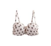 Next Hauts de bikini beige clair / marine / orange / noir, Taille 85