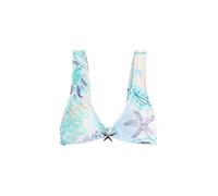 Next Pastel Pink/Blue Octopus Crop Bikini Top