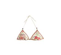 Next Hauts de bikini crème / vert clair / rouge / bourgogne, Taille 100
