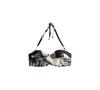 Next Hauts de bikini sable / vert / menthe / noir, Taille 75