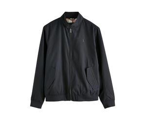 NEXT Homme Blouson Harrington déperlant avec Doublure à Carreaux Bleu Marine XXL