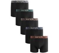 Next Homme Boxer, Lot de 5 Black Animal Print Waistband L