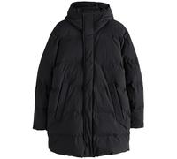 NEXT Homme Doudoune longue et imperméable ThermoGen Noir Large