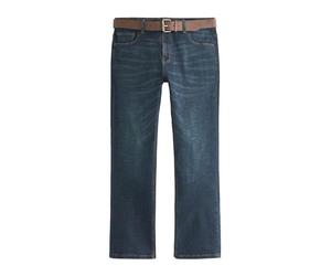 NEXT Homme Jean Bootcut Authentique avec Ceinture