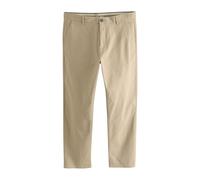 NEXT Homme Pantalon Chino Stretch - Coupe Droite Grège W: 44 / L: 31