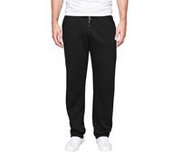 NEXT Homme Pantalon de Jogging avec Ourlets Ouverts Noir XLGE/REG