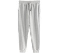 NEXT Homme Pantalon de Jogging léger à Ourlets Ouverts Gris chiné M
