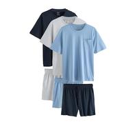 NEXT Homme Pyjama Short en Jersey, Lot de 3