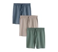 NEXT Homme Short Doux à Envers bouclé, Lot de 3