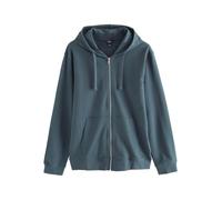 NEXT Homme Sweat à Capuche léger zippé 100% Coton | Parfaits tout au long de l’année, Cordon de serrage, Fermeture zippée métallique