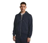 NEXT Homme Sweat à Capuche zippé | Daim de coton, Envers bou apuche avec cordon de serrage, Fermeture zippée sur le devant, Poches latérales fendues