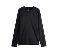 NEXT Homme T-Shirt Ras de Cou à Manches Longues Noir M