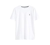 NEXT Homme T-Shirt Slim 100% Coton à Motif cerf Blanc M