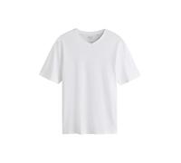 NEXT Homme T-Shirt Standard à col en V Essential Blanc S
