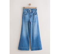 Next Jean ample extensible taille haute bleu FR 48 Petite (EU 46 P)