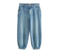 Next Light Blue Cropped Balloon Jeans