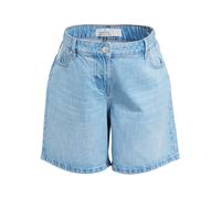 Next Mid Blue Maternity Denim 100% Cotton Shorts Mid Blue EU 44 (UK 16)
