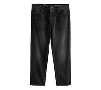 NEXT, Jean Classique pour Homme, Coupe Bootcut, 100% Coton, Jean pour Homme Noir lavé 40