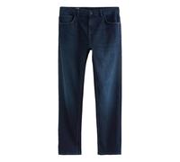NEXT, Jean Classique Vintage Extensible pour Homme, Haute Teneur en Coton, Jean pour Homme Bleu foncé 34 Short