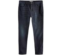 NEXT, Jean Extensible pour Homme, Coupe Classique, Mélange de Matières à Haute Teneur en Coton Bleu Noir W: 30 / L: 31