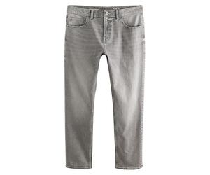 NEXT, Jean Extensible pour Homme, Coupe Classique, Mélange de Matières à Haute Teneur en Coton Gris Moyen W: 34 / L: 31