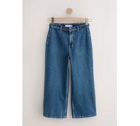 next Jean Raccourci Ample Ceinturé bleu FR 38 Petite (EU 36 P)
