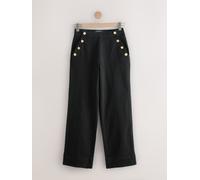 Next Jeans Ample Or à boutons sur le devant