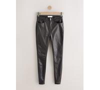 Next Jeans skinny en Denim enduit Brun FR 46 Long (EU 44 L)