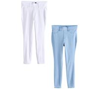 Next Jeggings bleu clair / blanc, Taille 35-36