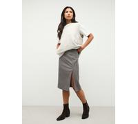 Next Jupe crayon à petits carreaux Marron 24