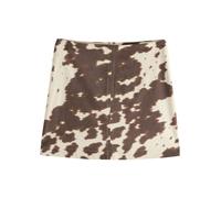 Next Jupe écru / marron, Taille 48