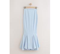Next Jupe Maxi en satin pour occasions spéciales bleu FR 40 (EU 38)