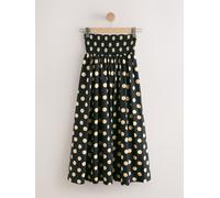 Next Jupe Maxi froncée Noir FR 40 Regular (EU 38 R)