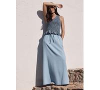 Next Jupe Mi-longue en Denim à enfiler bleu FR 50 (EU 48)