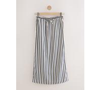 Next Jupe midi en lin bleu FR 50 Regular (EU 48 R)
