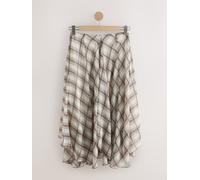 Next Jupe midi Godet Brun FR 40 Regular (EU 38 R)