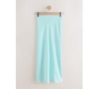 Next Jupe Midi Satin bleu M Regular (FR 42-44)