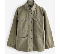 Next Khaki Green Cotton Utility Jacket