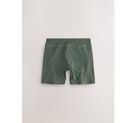 Next Khaki Green Long Length Bikini Shorts
