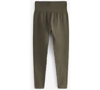 Next Khaki Green Ribbed Seamless High Waist Leggings