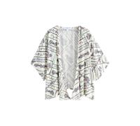 Next Kimono écru / gentiane / vert / rose, Taille L