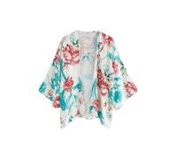 Next Kimono turquoise / rose / rouge sang / blanc, Taille 4XL-5XL