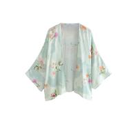 Next Kimono vert / menthe / orange / rose clair, Taille XL