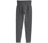 NEXT Legging côtelé à Taille Haute sans Coutures Gris Ardoise S