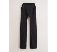 next Ultimate Comfort Cross Front Straight Leg Sports Flare Leggings Noir FR 38 (EU 36)