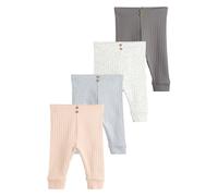 Next Leggings gris clair / gris foncé / pêche / blanc, Taille 86