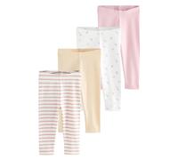 Next Leggings jaune pastel / vert / rose / blanc, Taille 122