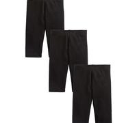 NEXT Fille Legging Court, Lot de 3 Noir 14 Ans