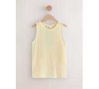 Next Lemon Yellow Active Cross Back Tank Vest